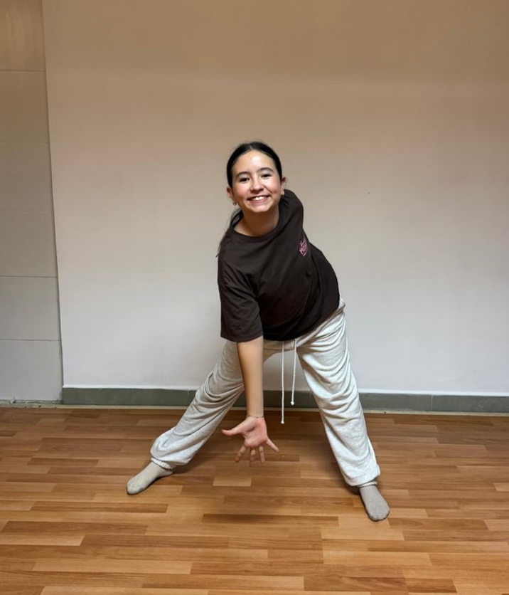 Juana dancing