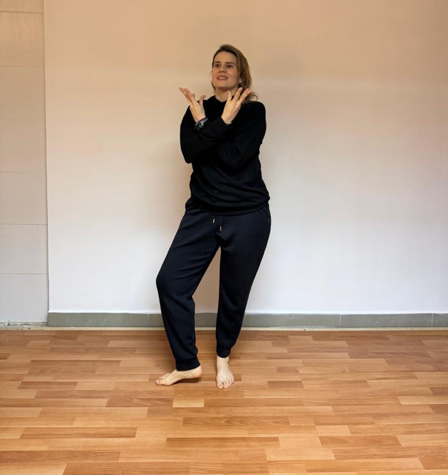 Natalia dancing